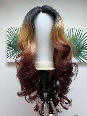 Freetress Equal Premium Deluxe Lace Front Synthetic Wig Emelia in SP Nut Brown